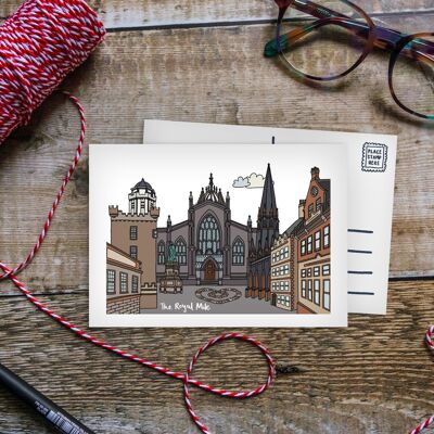 Royal Mile Postcard