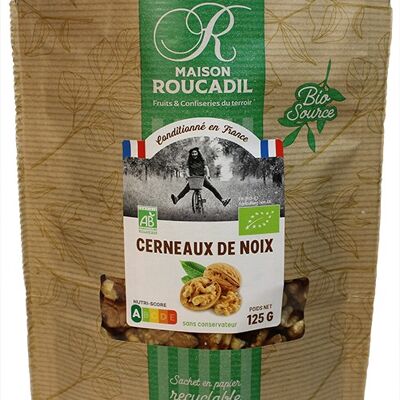 Organic walnut kernels - 125g bag