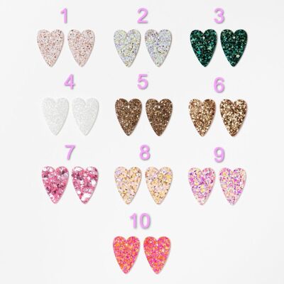 New Collection | Heart Charms – Choose your pair from 10 designs