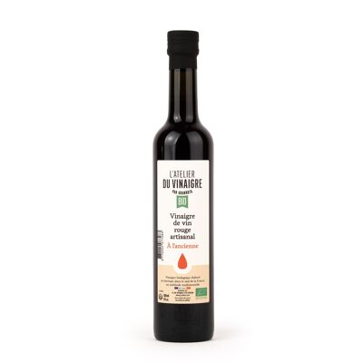 Artisanal organic red wine vinegar