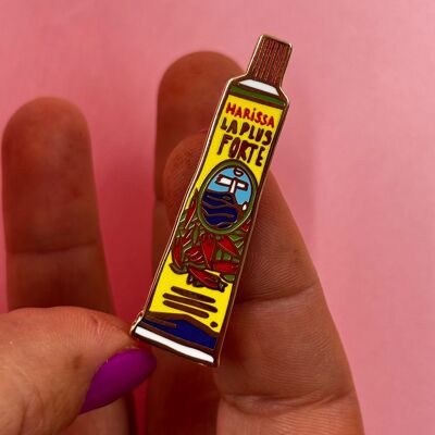 Pin de Harissa del Año Escolar: la especia de mi año