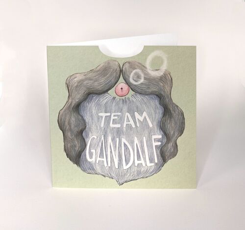 TEAM GANDALF - wearable card