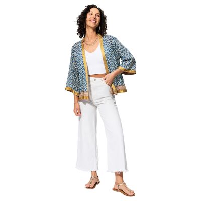 KIMONO CORTO DE VERANO MANGAS 3/4 KIM8503N
