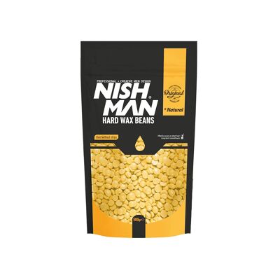 Cera depilatoria en grano Nishman (sin tiras) - Natural