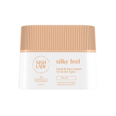 Crema de manos y rostro Nishlady Silky Feel 275 ml