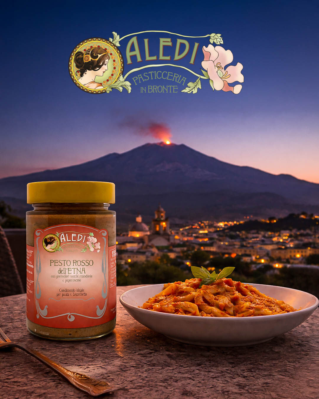 Pesto Rosso dell'Etna g.190