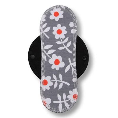 Liner Dancing Flowers 4 Cotton (Eco, black wings) M