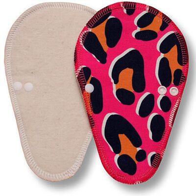 Liner Cheetah Pink Cotton (Thong, Eco, white wings)
