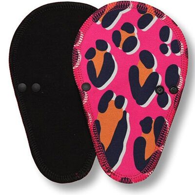 Liner Cheetah Pink Cotton (Thong, Eco, black wings)