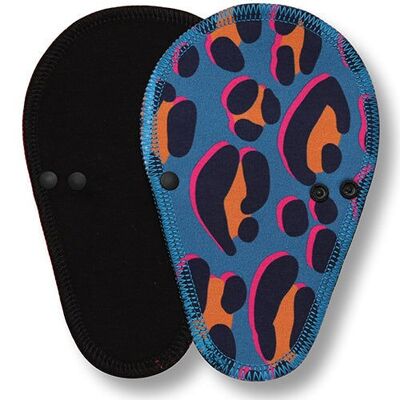 Liner Cheetah Dark Blue Cotton (Thong, Eco, black wings)