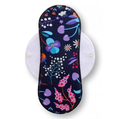 Pad Whimsy Purple Cotton (Eco, white wings)