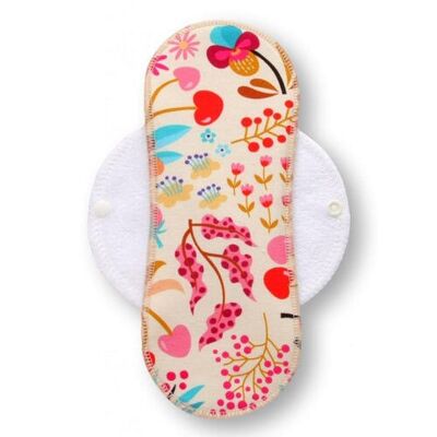 Pad Whimsy Beige Cotton (Eco, white wings)