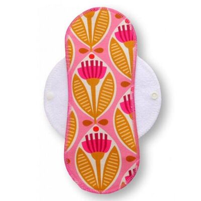 Pad Retro Pink Cotton (Eco, white wings)