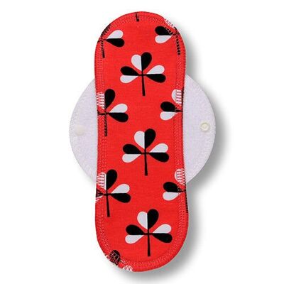 Pad Red Clover Cotton (Eco, white wings)