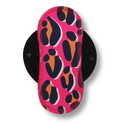 Doublure Cheetah Rose Coton (Eco, ailes noires) S