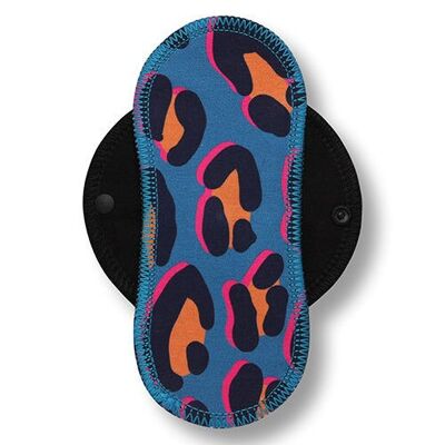 Doublure Cheetah Bleu Foncé Coton (Eco, ailes noires) S