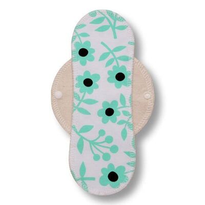 Fodera Fiori Danzanti 1 Cotone (Eco, ali bianche) M