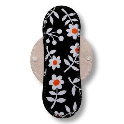Liner Dancing Flowers 3 Cotton (Eco, white wings) M