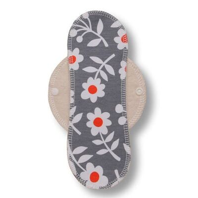 Liner Dancing Flowers 4 Cotton (Eco, white wings) M