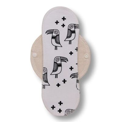 Liner Chatty Toucan 1 Cotton (Eco, white wings) M
