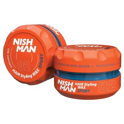 Nishman Hair Styling Aqua Wax 02 Sport
