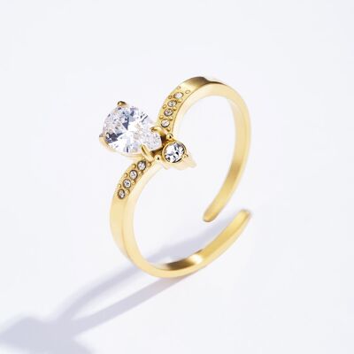 Bague en acier inoxydable 424RX244