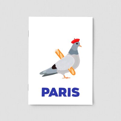 Quaderno "Piccione Parigi"