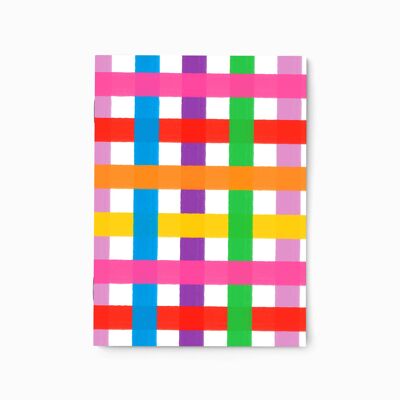 Quaderno "Scacchiera multicolore"