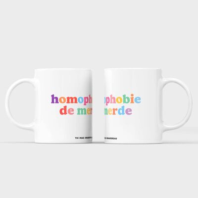 "Shitty Homophobia" Mug