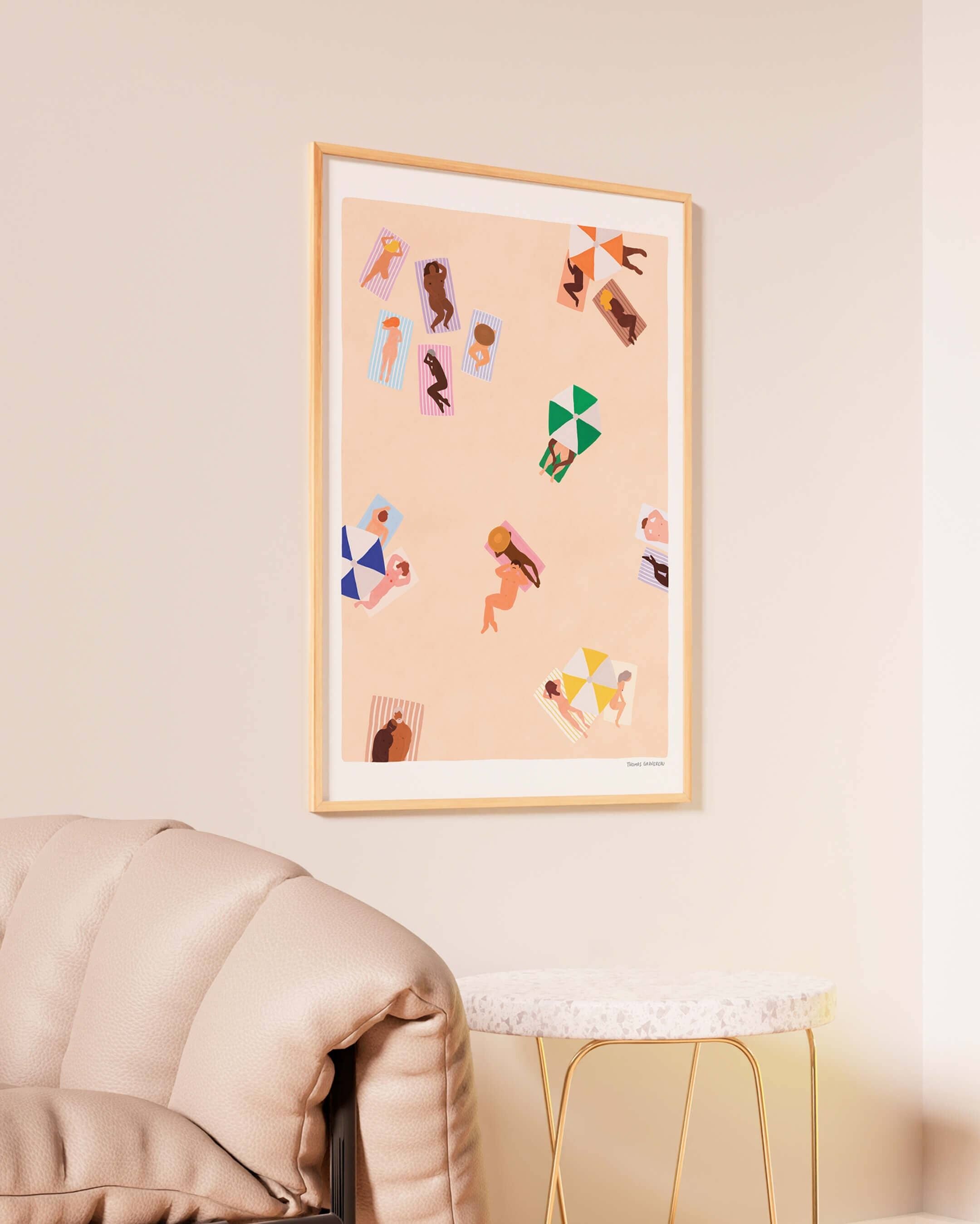 XXL-Poster "Beach Please 1" (50 x 70cm)