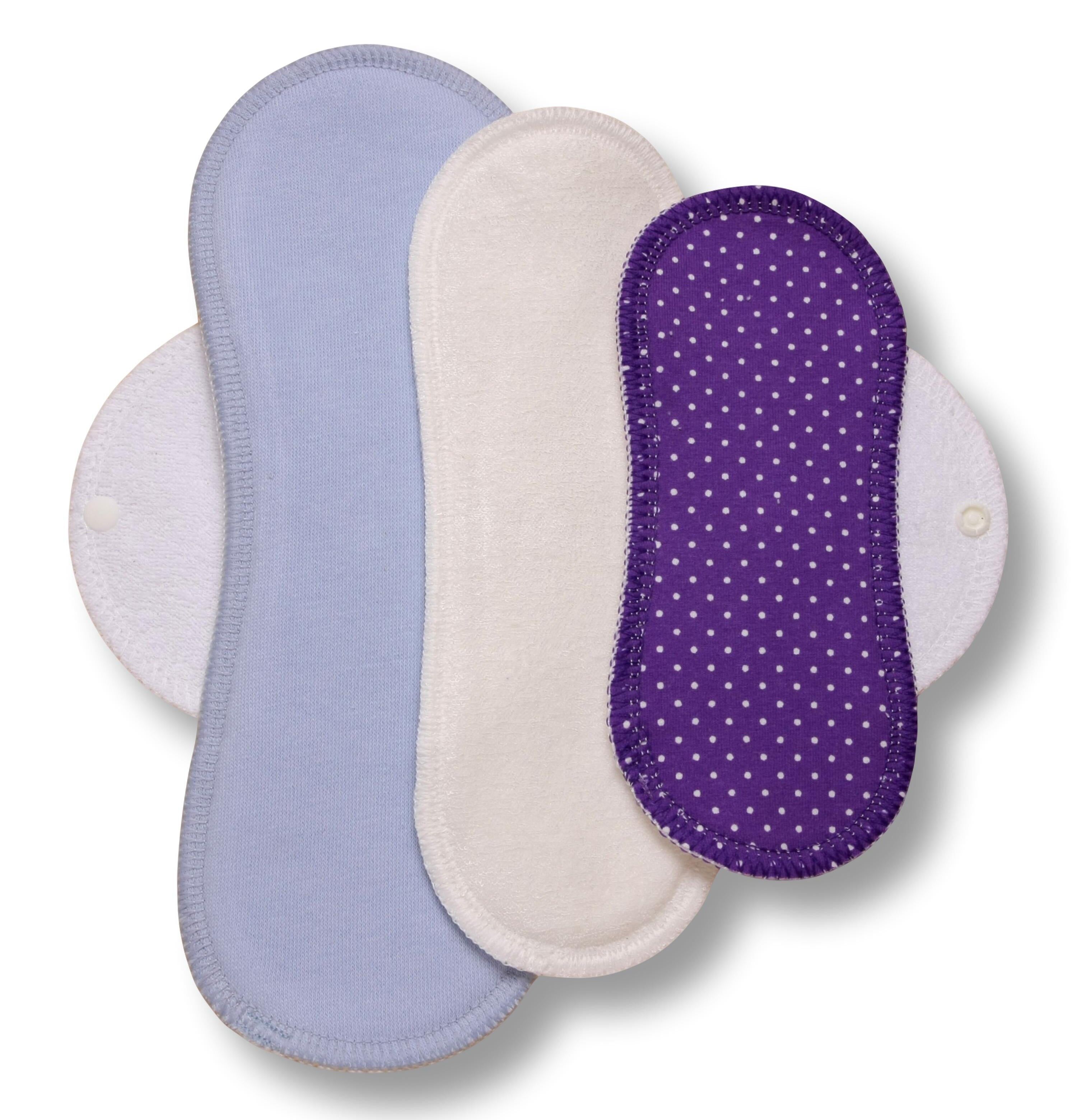 Testerpackung wiederverwendbarer Stoff-Menstruationsbinden