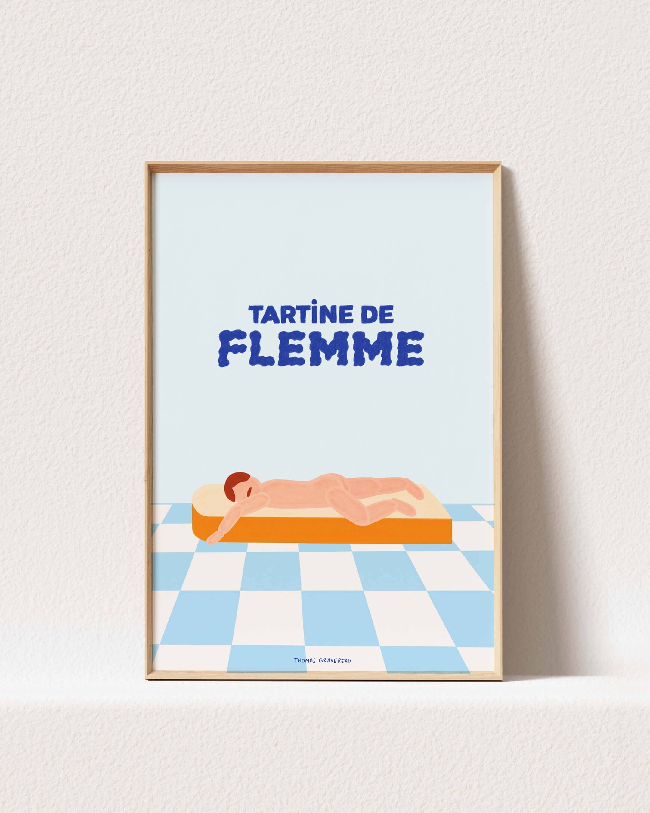 Manifesto "Toast pigro" (A4)