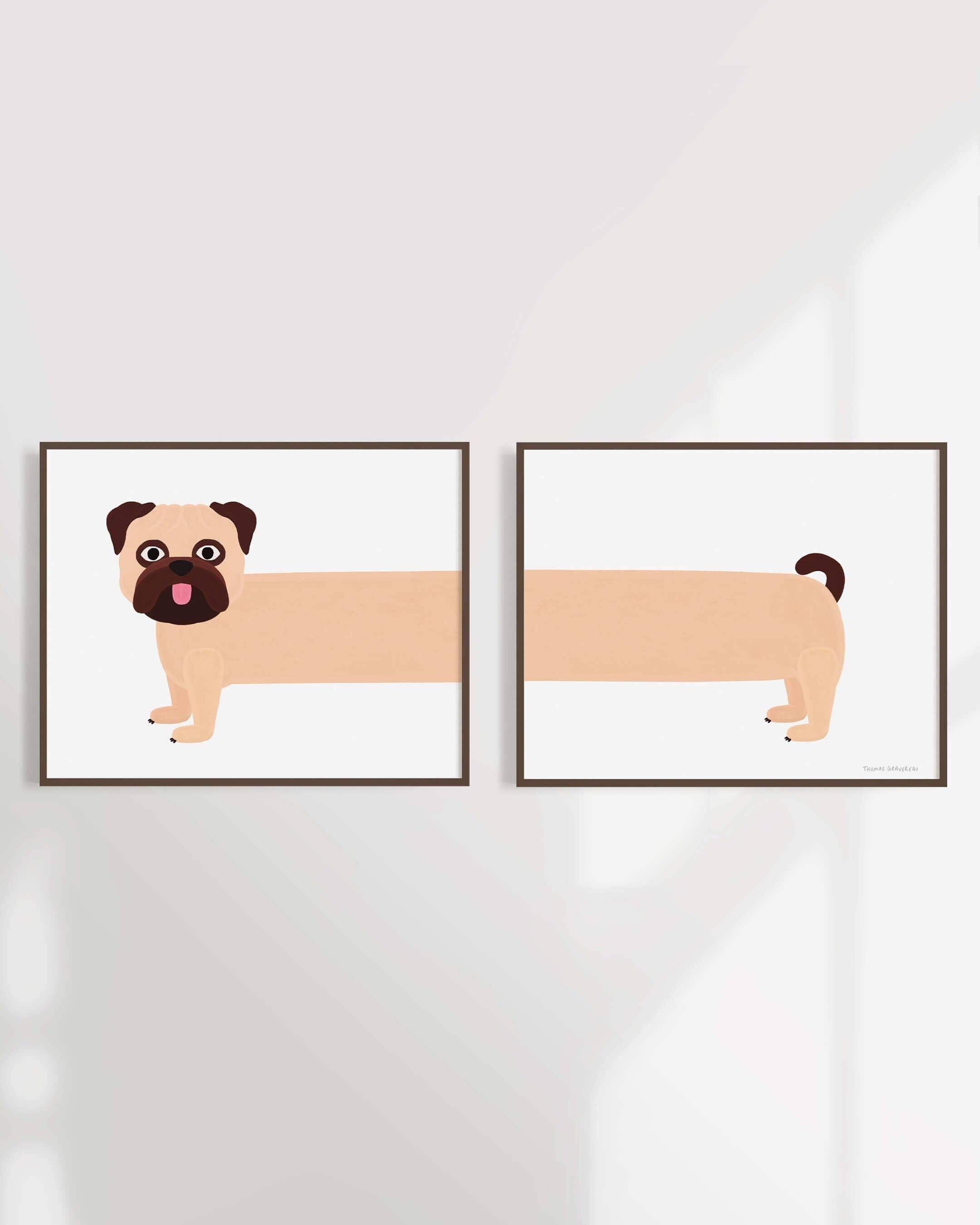 Stampa artistica "Carlin" (dittico A4)