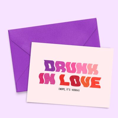 Carta "Ubriaco d'amore"