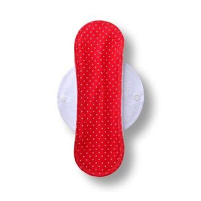 Pad Red Dots Coton (ailes blanches)