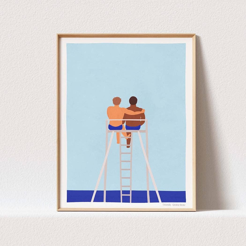 Kunstdruck "Sommerromantik" (A3)