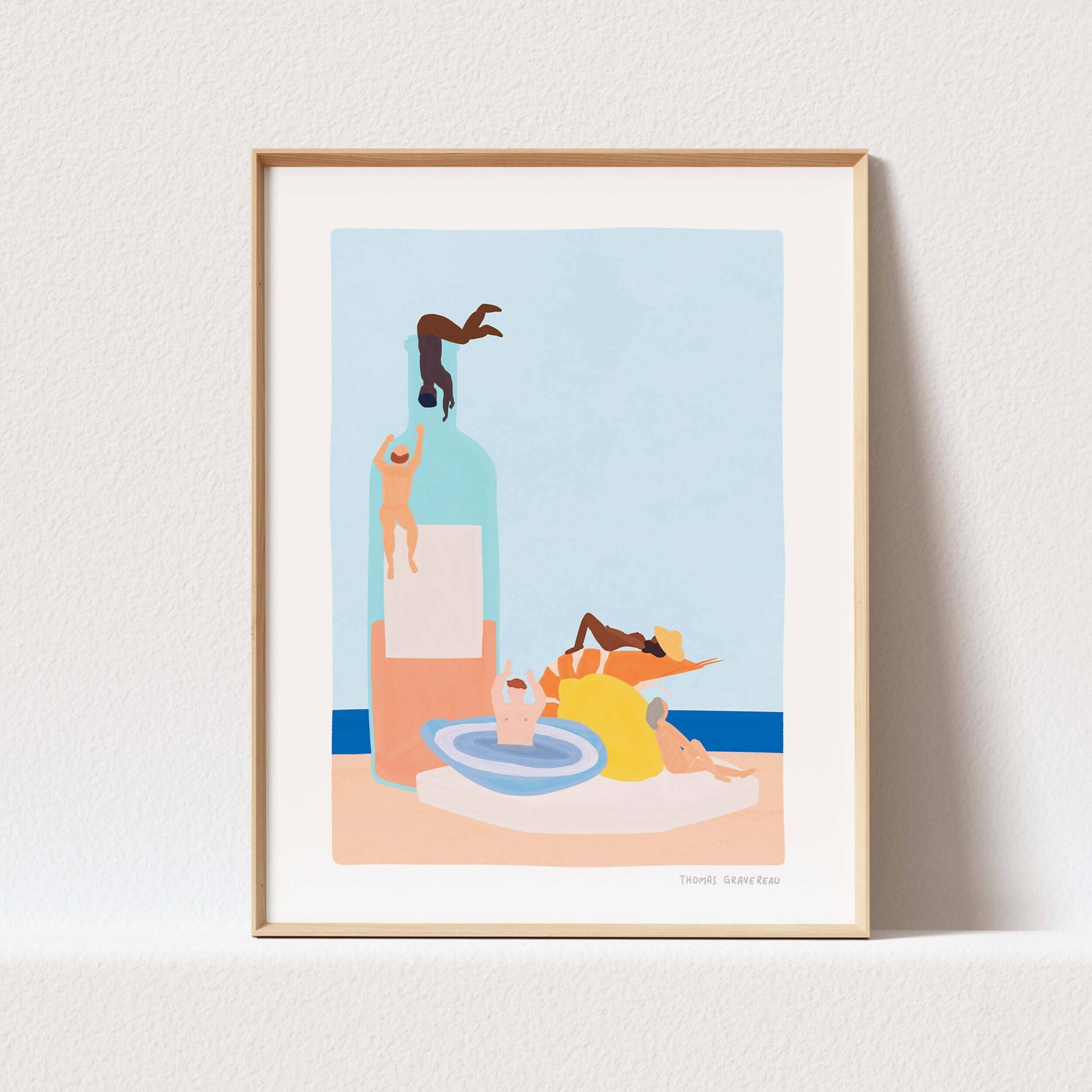 Kunstdruck "Cap Ferret" (A3)