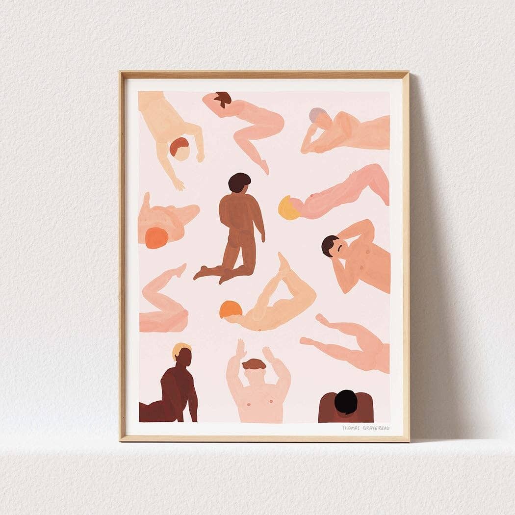 Kunstdruck "Boys Boys Boys" (A3)