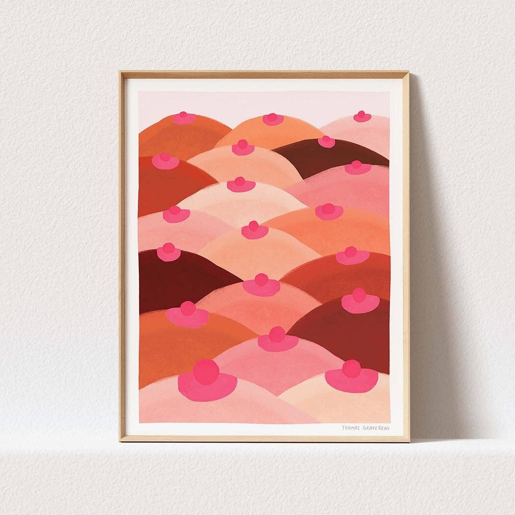 Kunstdruck "Seinhara – Wüste der Brüste" (A3)