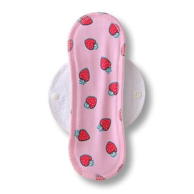 Pad Fragole Dolci 2 Cotone (ali bianche)