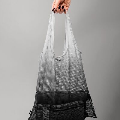 Mesh Bag Charcoal Gray