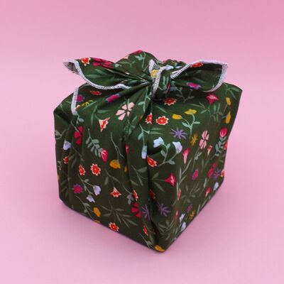 Furoshiki - Flor verde