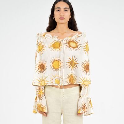 Marisol Sun-Printed Top