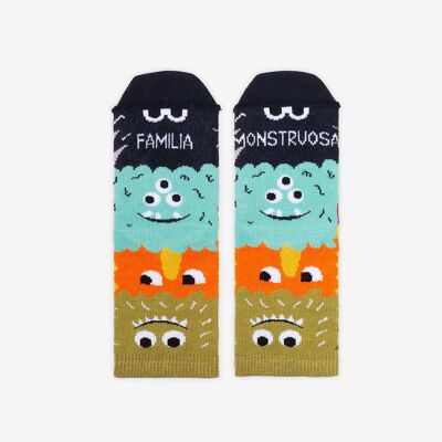 Calcetines Mini "Familia monstruosa"