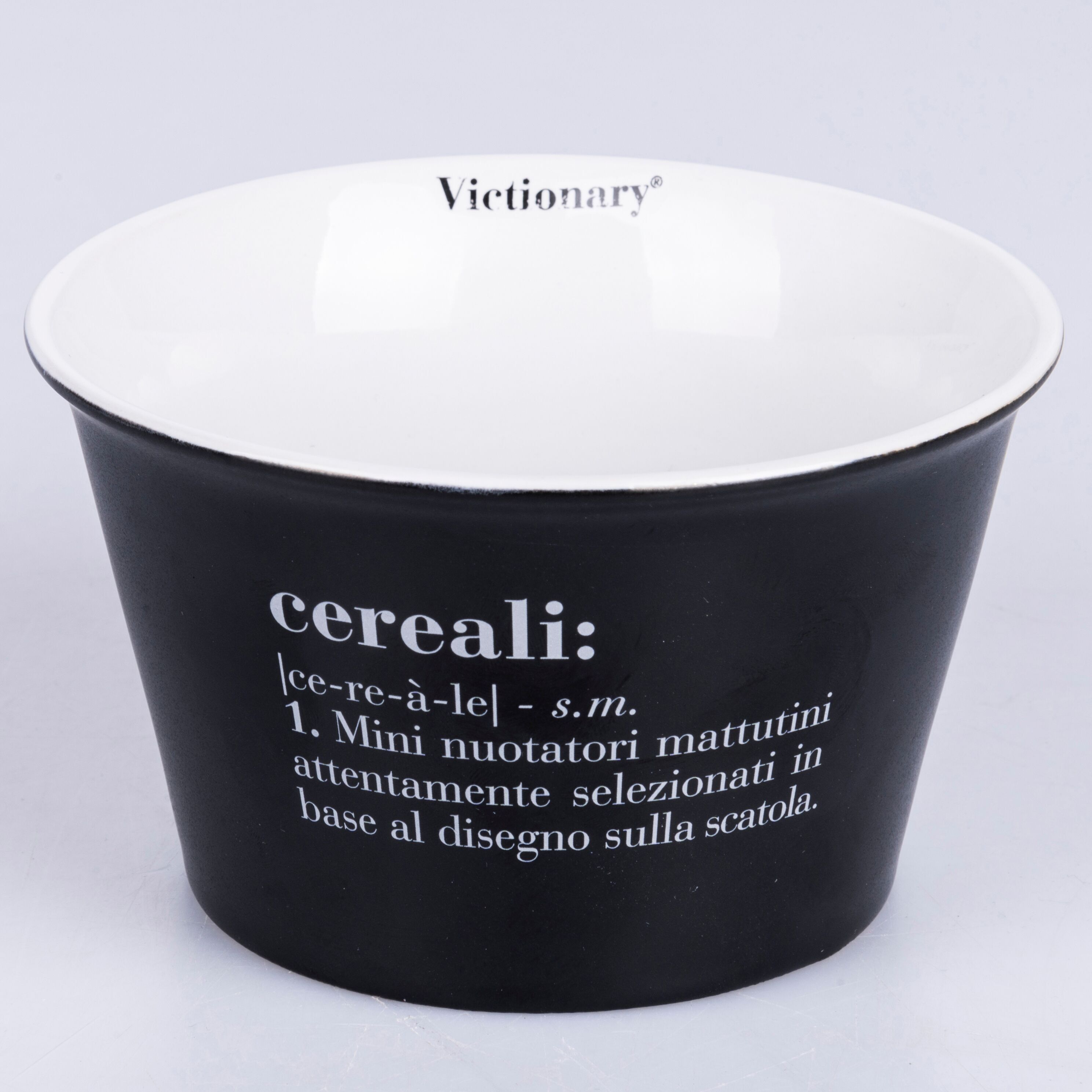 Tazza Bowl 550 ml Yogurt & Cereali in gres,Victionary