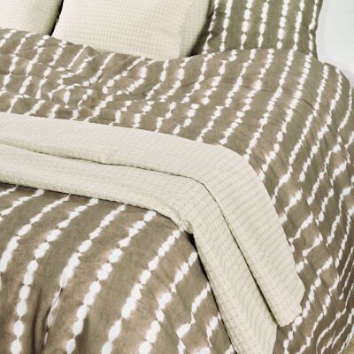 Plaid Waffle 100% cotone lino