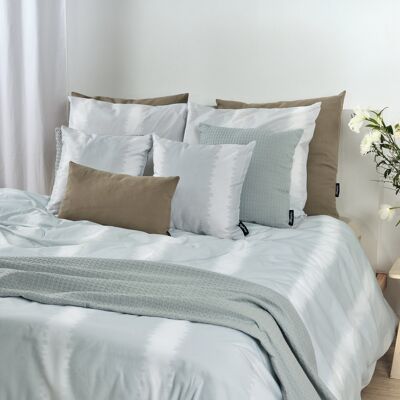 Plaid Waffle 100% cotone Verde Acqua