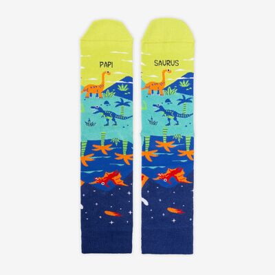 "Daddy-saurus" socks