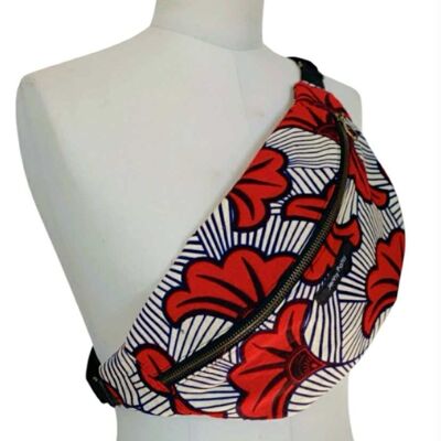 XL Red Wedding Flower Fanny Pack