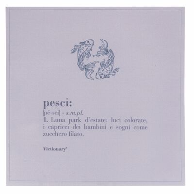 Square PVC breakfast placemat, Victionary Fish